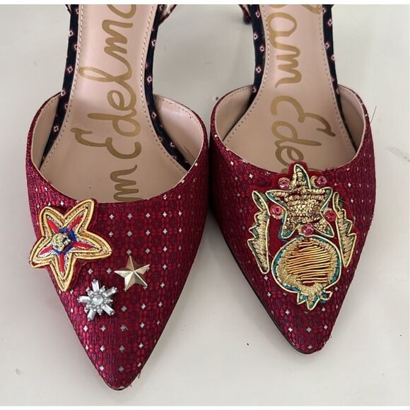 Sam Edelman Strappy  Pumps - Picture 5 of 8